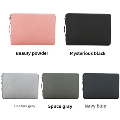 Water-Repellent Shock-Proof Laptop Bag with Velvet Liner