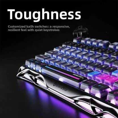 Mercury Wireless Mechanical Gaming Keyboard RGB Backlit