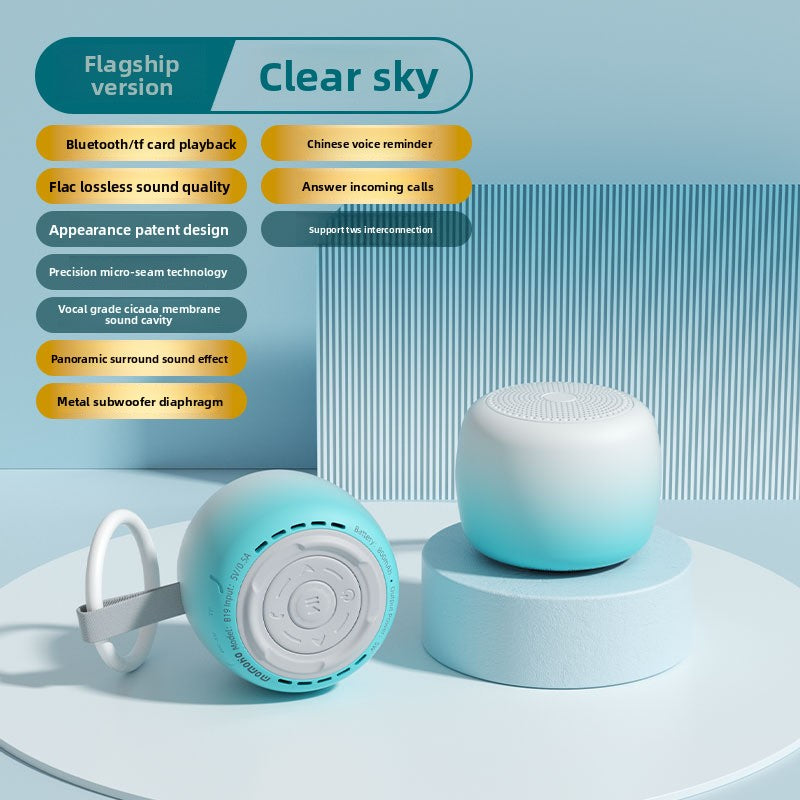 Smart Bluetooth Speaker AI Control Battery Powered
