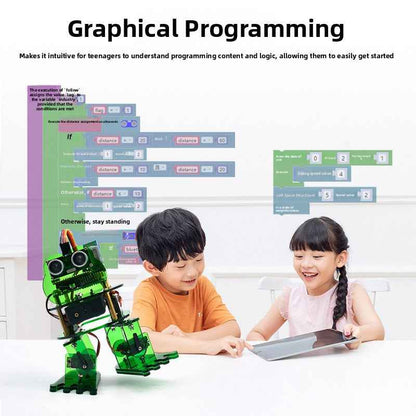 DIY Bipedal Robot Walking Dance Programming Kit