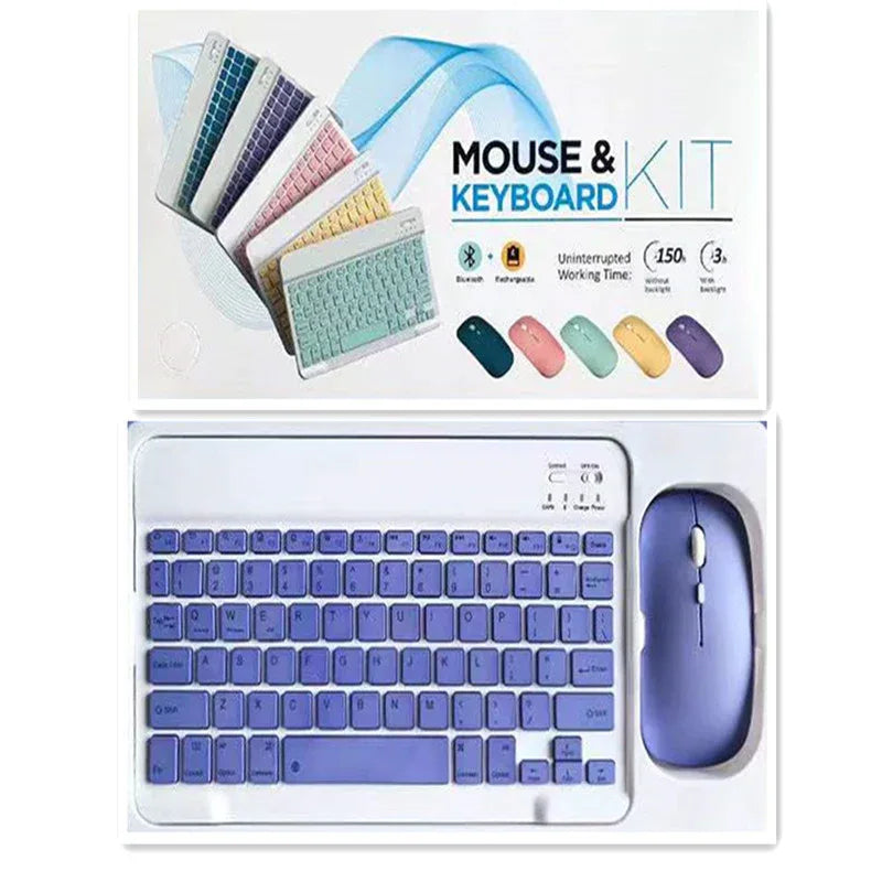 Bluetooth Keyboard and Mouse Combo for Ultimate Wireless Productivity - ZeeTec Store
