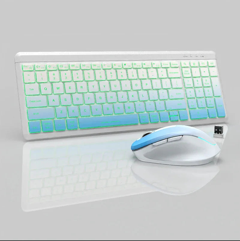Wireless Bluetooth Keyboard Mouse Set - ZeeTec Store