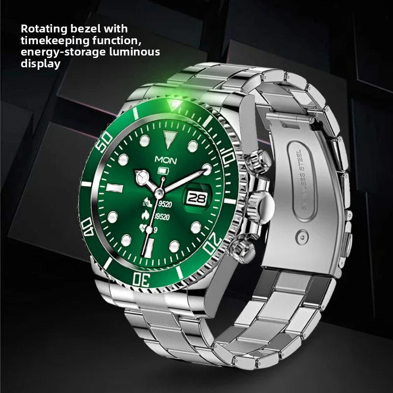 Smart Watch Stainless Steel with 1.3” IPS Display - ZeeTec Store