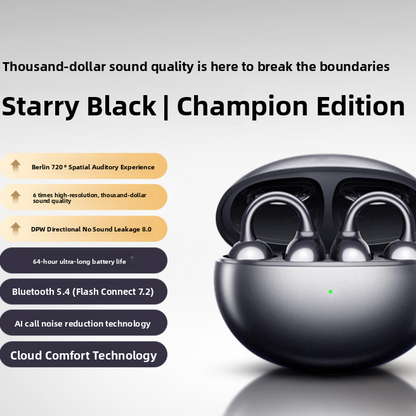 Bone Conduction Bluetooth Headphones Dolby Sound Quality