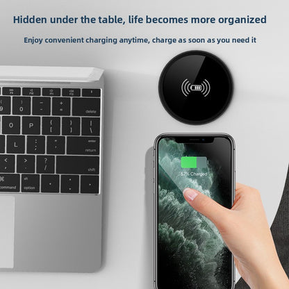 Embedded Desktop Wireless Charger 15W Fast Charging Qi Compatible