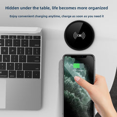Embedded Desktop Wireless Charger 15W Fast Charging Qi Compatible