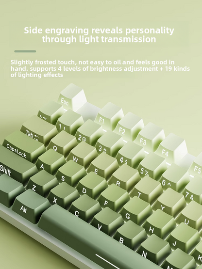 Wireless Mechanical Keyboard for Women