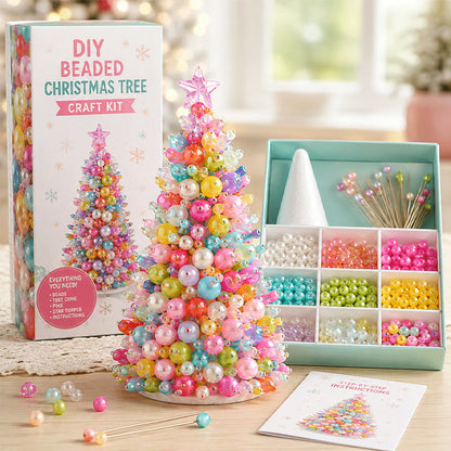 DIY Beaded Christmas Tree Craft Kit