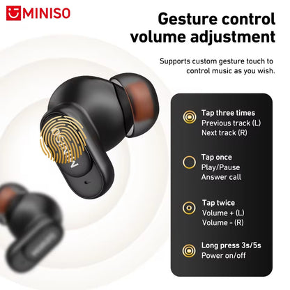 Miniso AI translation Bluetooth headphones