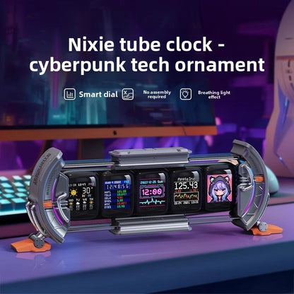 Divoom Time Gate RGB CyberPunk Desktop Decoration