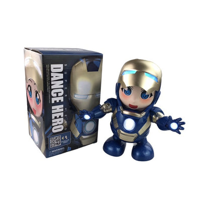 Electric Dancing Robot Toy with Music and Lights for Kids, Dancing Robot, Music & Lights, Multiple Songs: Includes 4 preset songs, Interactive Play,