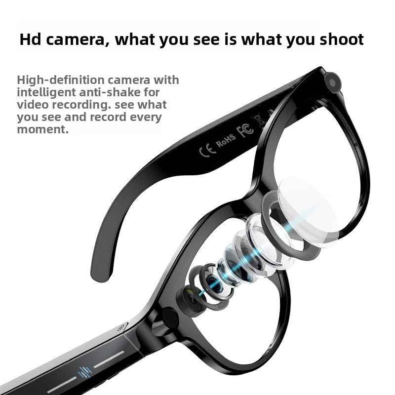 M89 Bluetooth Smart Glasses with AI Translation and HD Camera