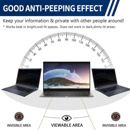 Laptop privacy screen protector