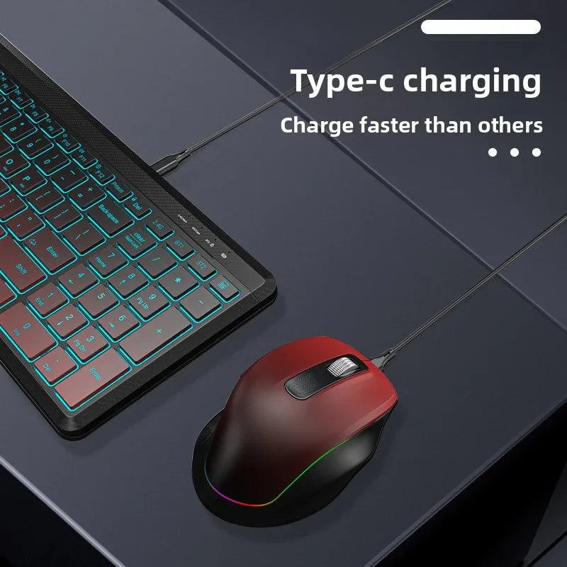 Wireless Bluetooth Keyboard Mouse Set - ZeeTec Store