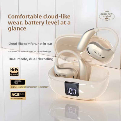 Wireless Open-Ear Bluetooth Headset with AI Translation