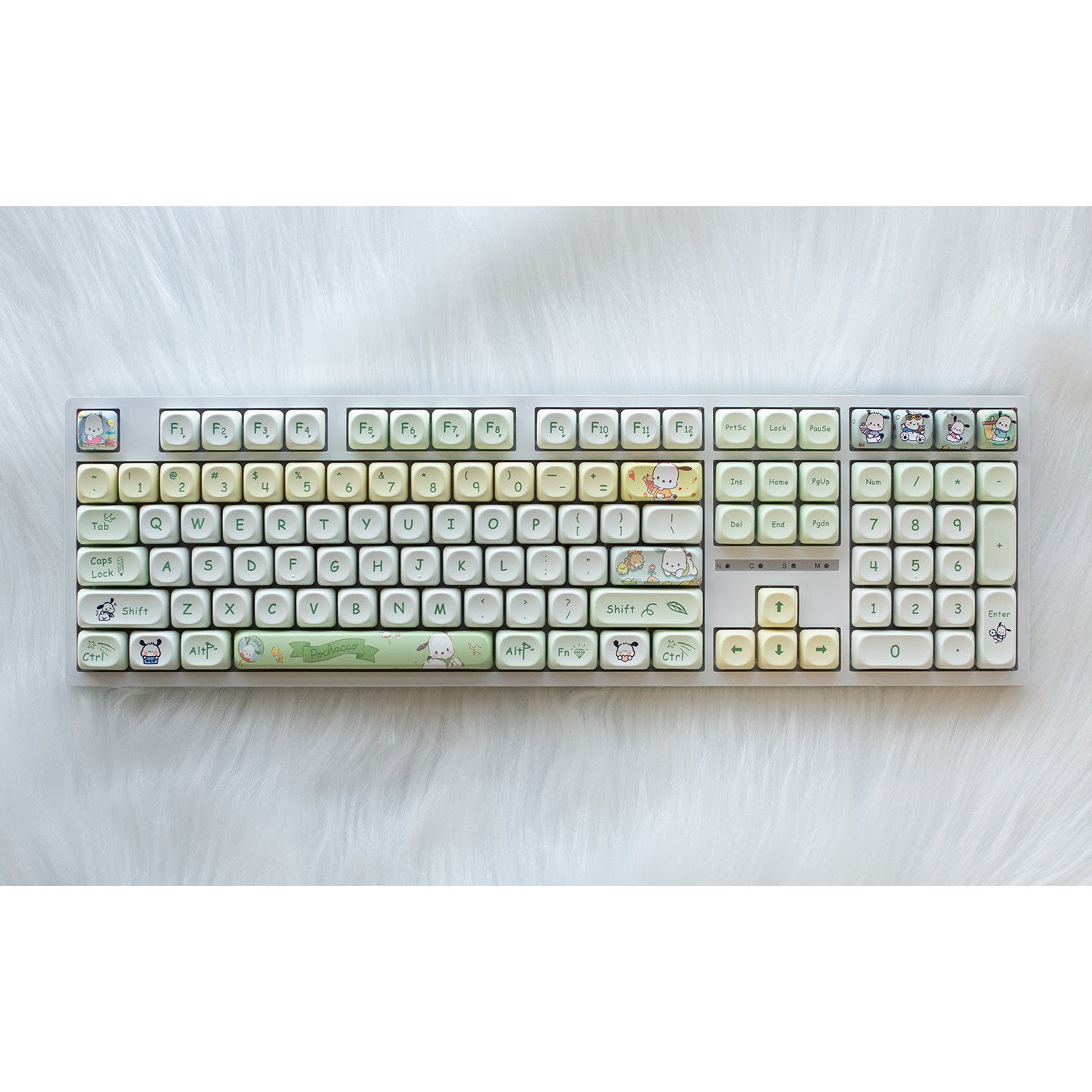 Mechanical Keyboard Tri-mode wired, wireless, and Bluetooth silent