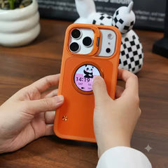 Smart secondary screen iPhone case selfie DIY wallpaper