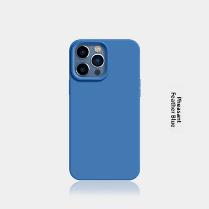 New Liquid Silicone Solid-Color Phone Case Shockproof