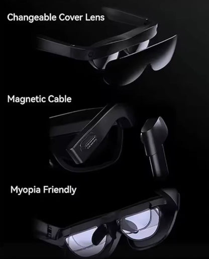 RayNeo XR Glasses TCL NXTWEAR 1S 1080P OLED 3D Video Game Movie PC iOS