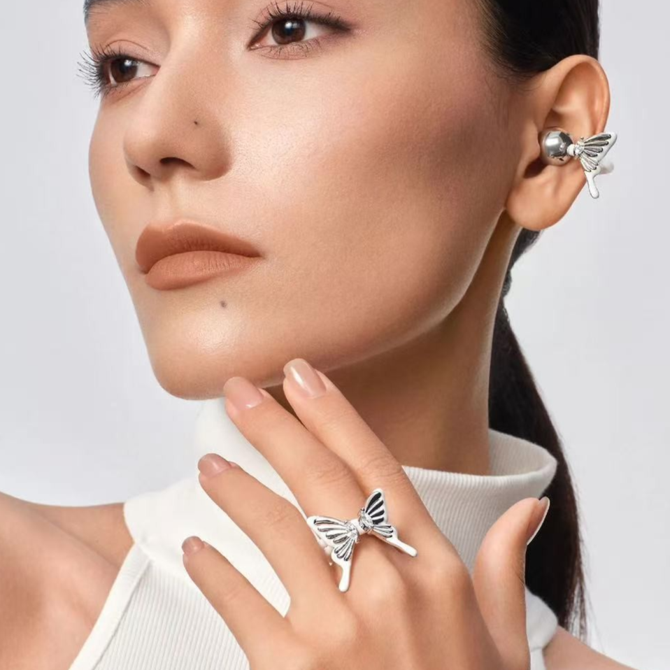 Fashion Diamond Earphone Clip Accessories