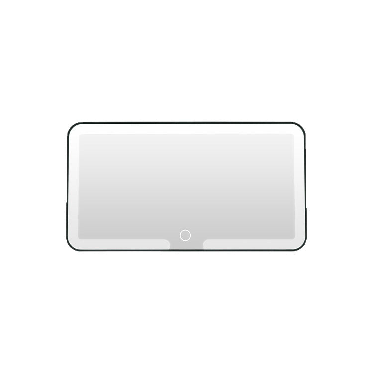 LED Illuminated Car Visor Makeup Mirror with Shatterproof Design