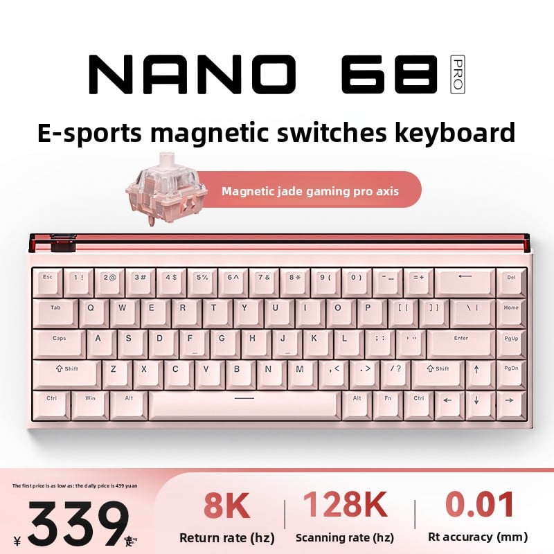 Madlions magnetic switch gaming keyboard 8k