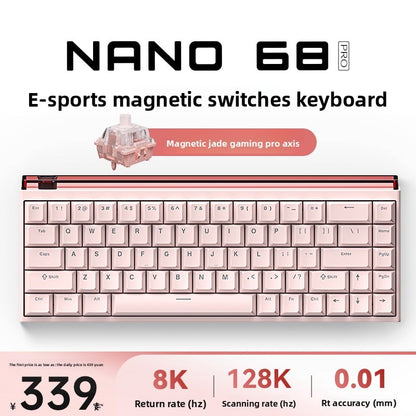 Madlions magnetic switch gaming keyboard 8k