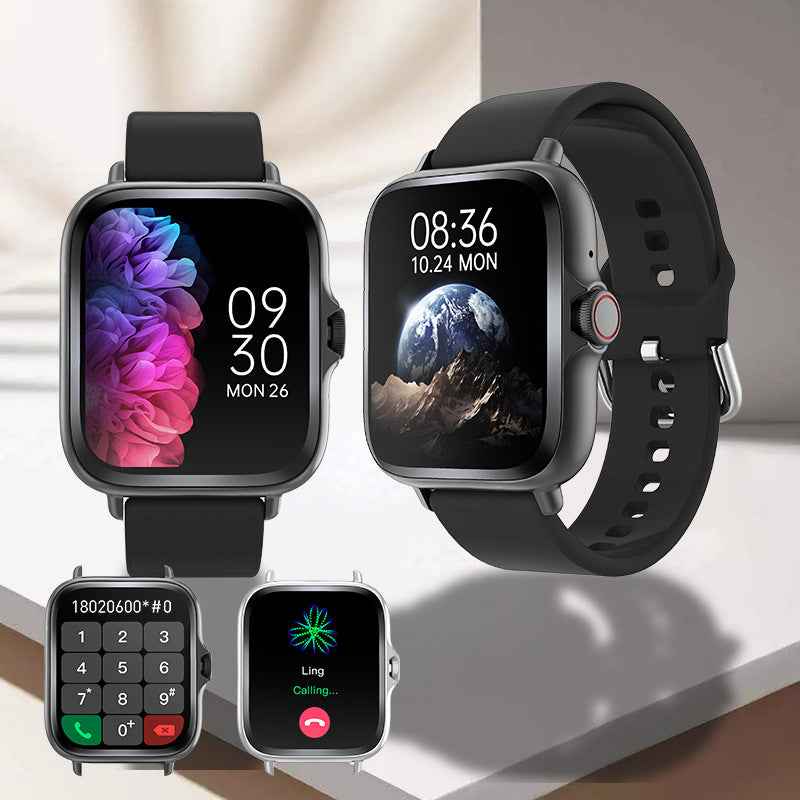 Bluetooth Smart Watch calling with Health monitor