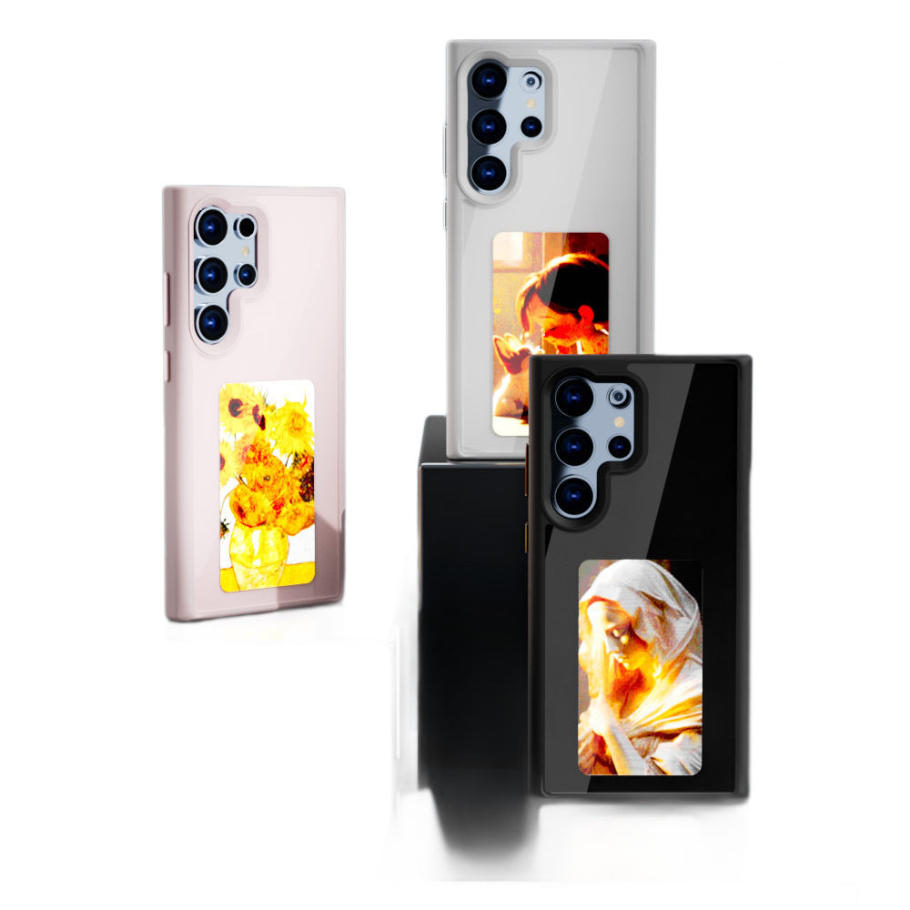 Smart DIY NFC Samsung  Phone Case Display Personalised Pictures