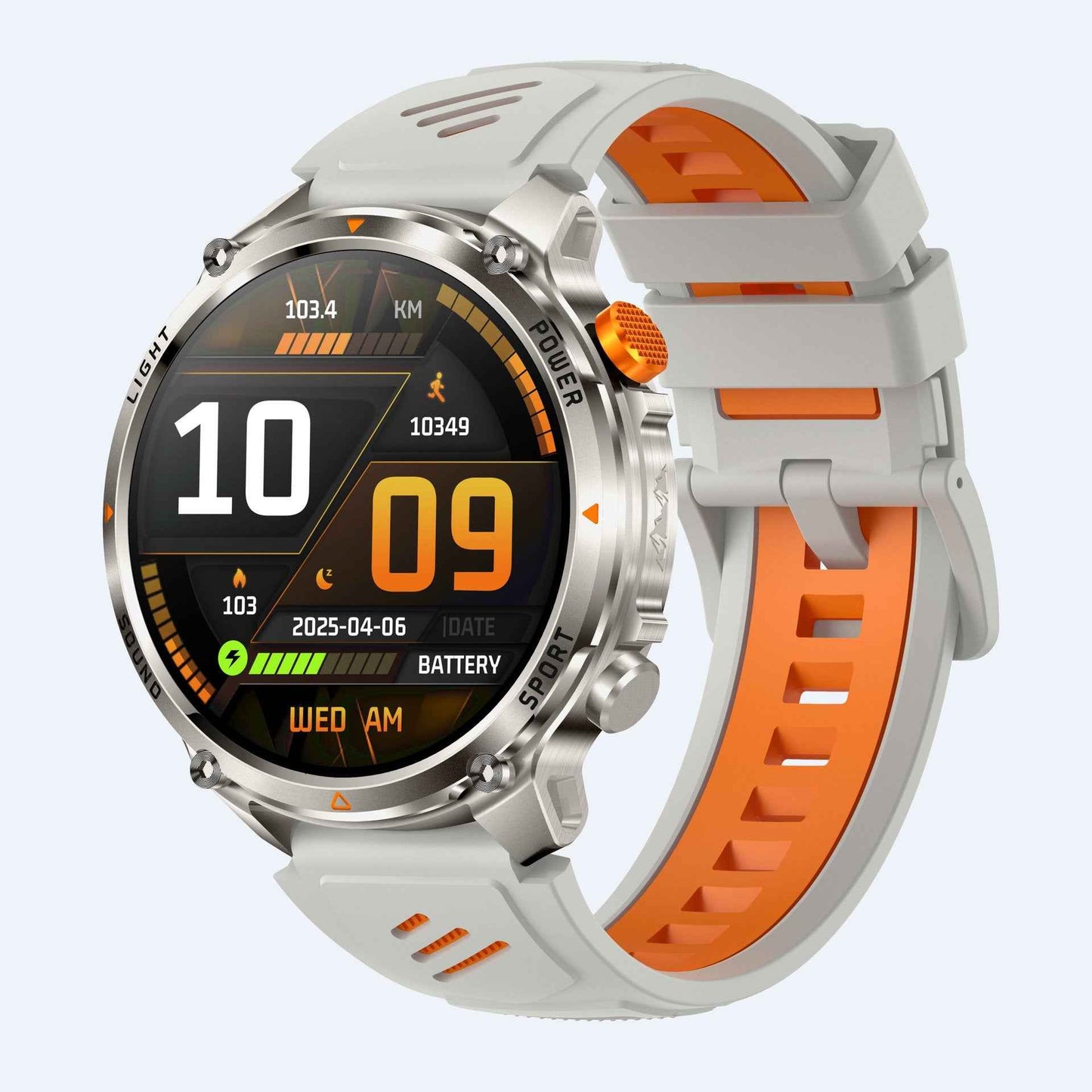 Smart Sports Watch with Heart Rate Monitoring and Bluetooth Call