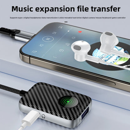 OTG adapter, also known as a three-in-one USB converter