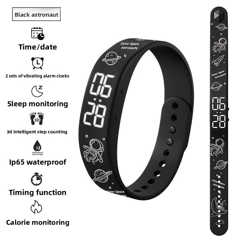 Multifunctional Digital Sport Watch with Alarm and Pedometer