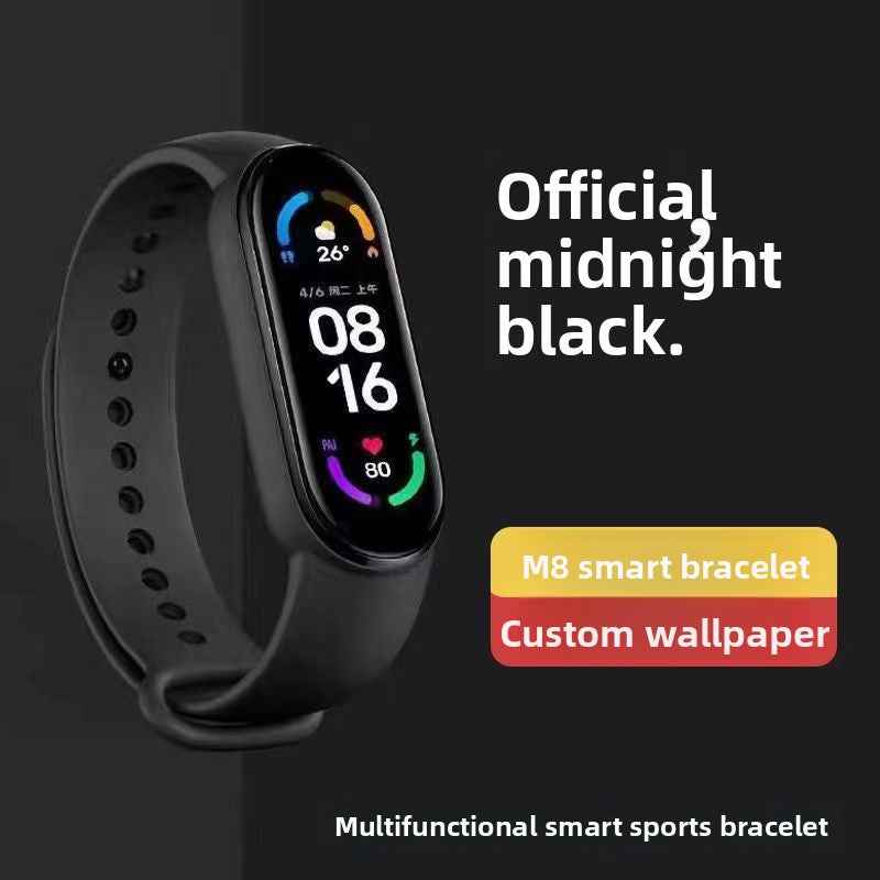 M8 Smart Bracelet with Heart Rate Blood Pressure Sleep Monitoring