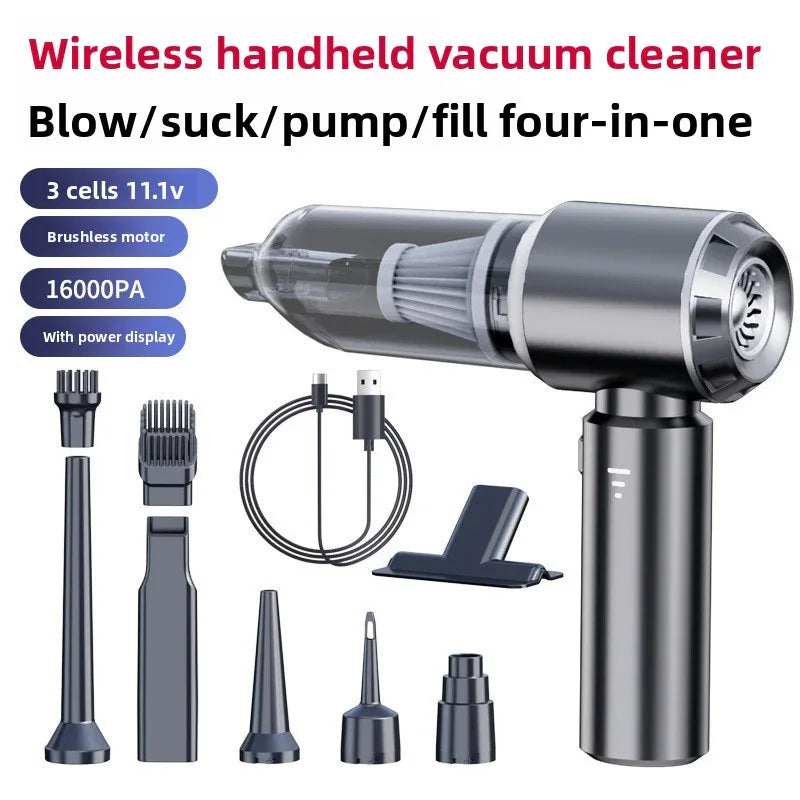 Wireless Car Vacuum Cleaner and Blower for Effortless Cleaning - ZeeTec Store