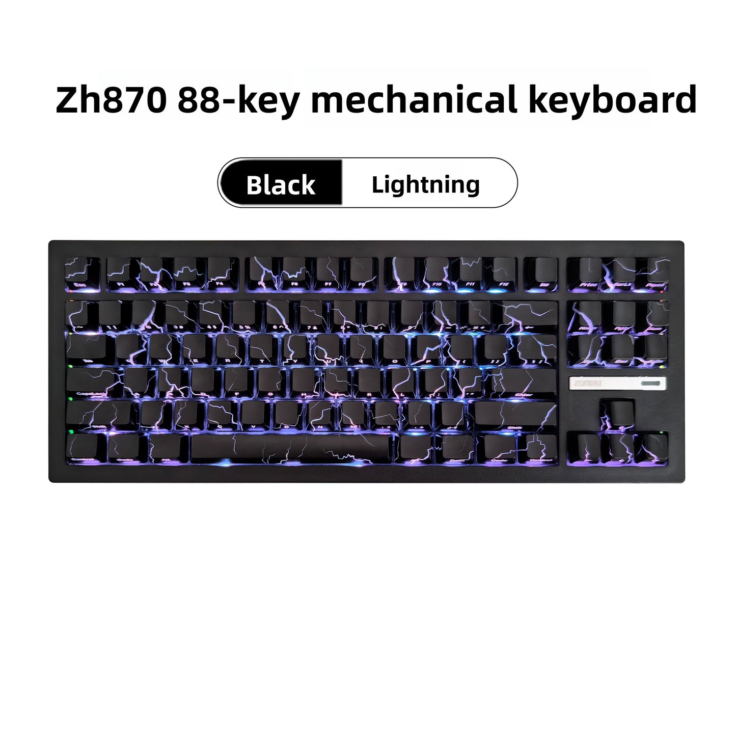 ZORNHER ZH870 Wireless Gaming Keyboard Three-Mode Full-Key Hot-Swappable