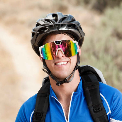 Windproof smart glasses with camera for cycling