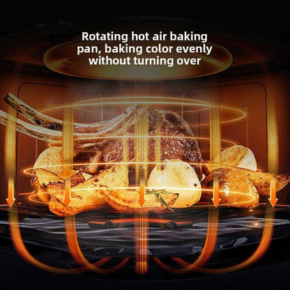 Smart Air Fryer with Visual Window, Smart Control, Large Capacity: 5L-6L, Multiple Models