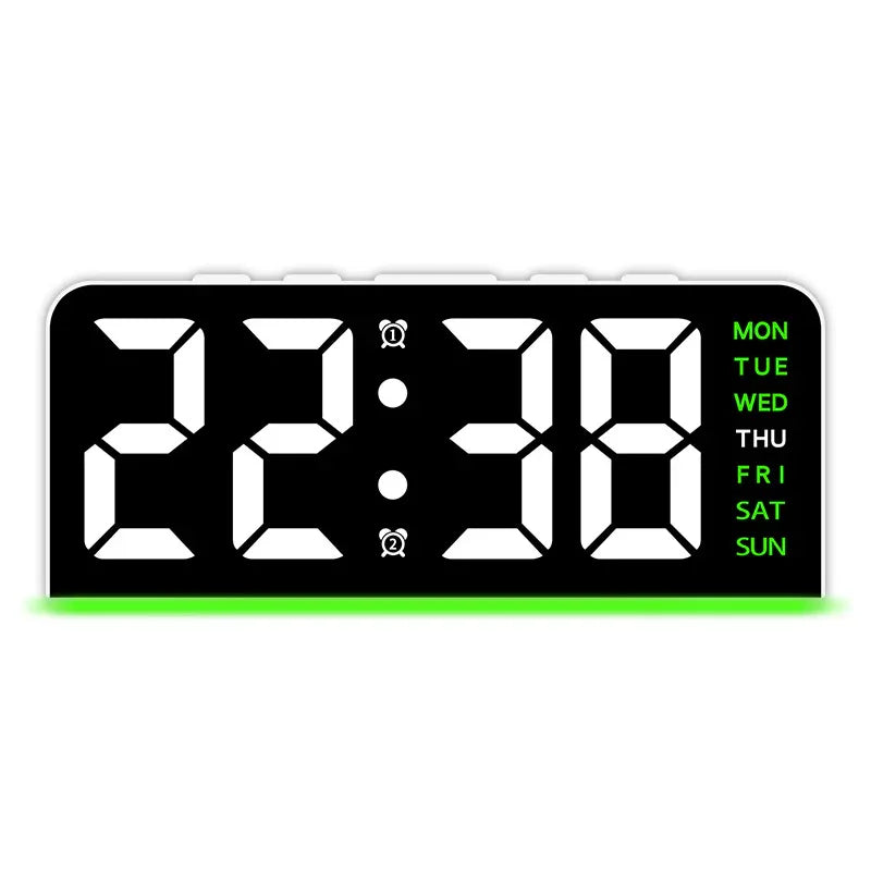 LED Digital Alarm Clock with Date Display - Stylish and Functional Timekeeping - ZeeTec Store