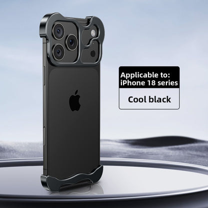 Metal Frameless Phone Case with HD Lens Protection