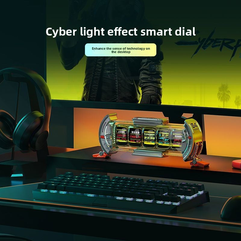 Divoom Time Gate RGB CyberPunk Desktop Decoration