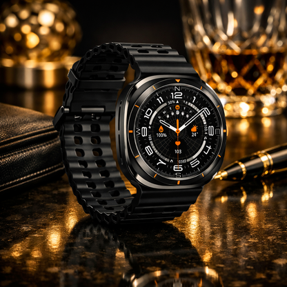 ZeeTec Smart Watch 1.46” HD with Bluetooth Call and Health Monitoring