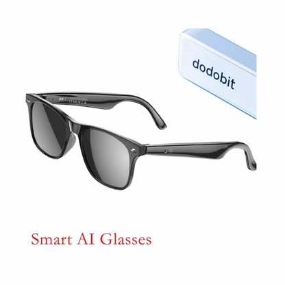 Smart Translator Glasses, Real-Time AI Voice & Text Translation, Multi-Language, Ultra-Light & Comfortable Weighs only 25g, Long-Lasting Battery - Equipped with dual 85mAh batteries (170mAh total), AI Smart Features, Smart Sensors & Controls