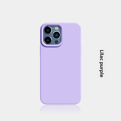 New Liquid Silicone Solid-Color Phone Case Shockproof