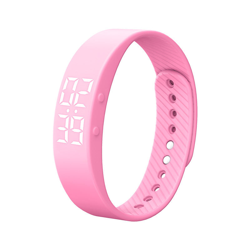 Smart Pedometer Bracelet with LED Display