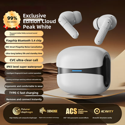 Wireless Bluetooth Headphones with Noise Cancellation