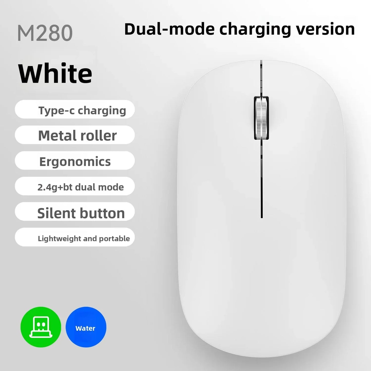 Wireless Computer Mouse - Ergonomic Design and Long Battery Life - ZeeTec Store