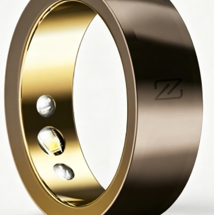 Smart Ring NFC Health Monitor