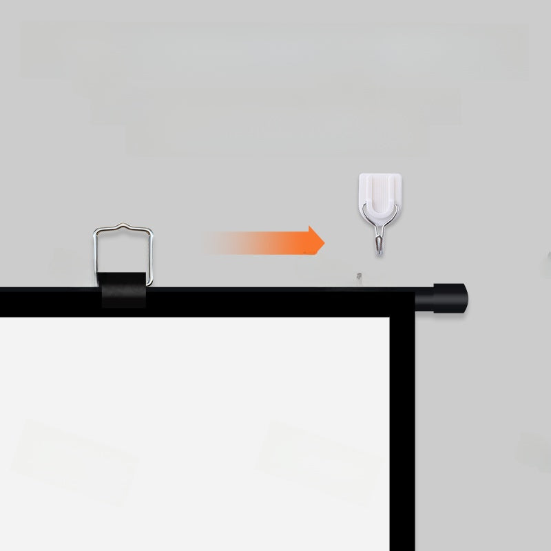 Projector Screen No Drill Universal Compatible