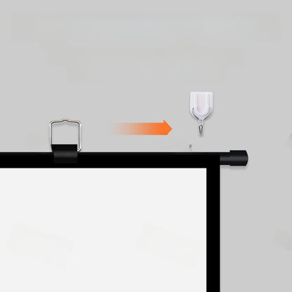 Projector Screen No Drill Universal Compatible