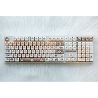 Mechanical Keyboard Tri-mode wired, wireless, and Bluetooth silent